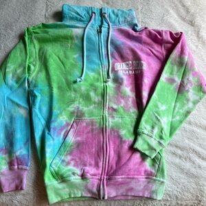 Unworn tie-dye jacket